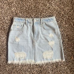 Forever 21 Jean Skirt